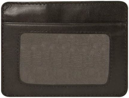 travelon rfid leather cash and card sleeve|Travelon RFID Leather Cash and Card Sleeve, Brown, One Size.